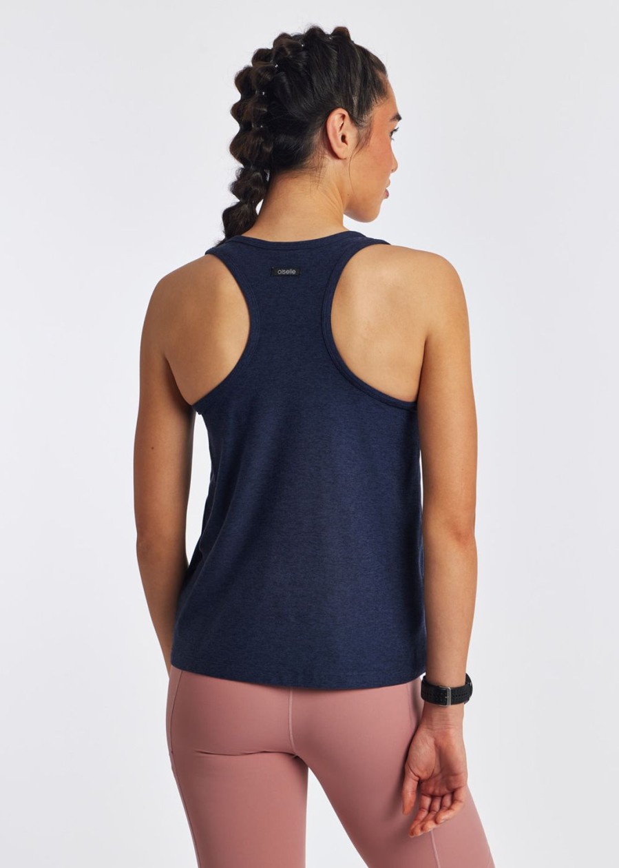 OISELLE Lux Boxy Racerback Tank New