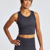 OISELLE Herringbird Long Crop Black New