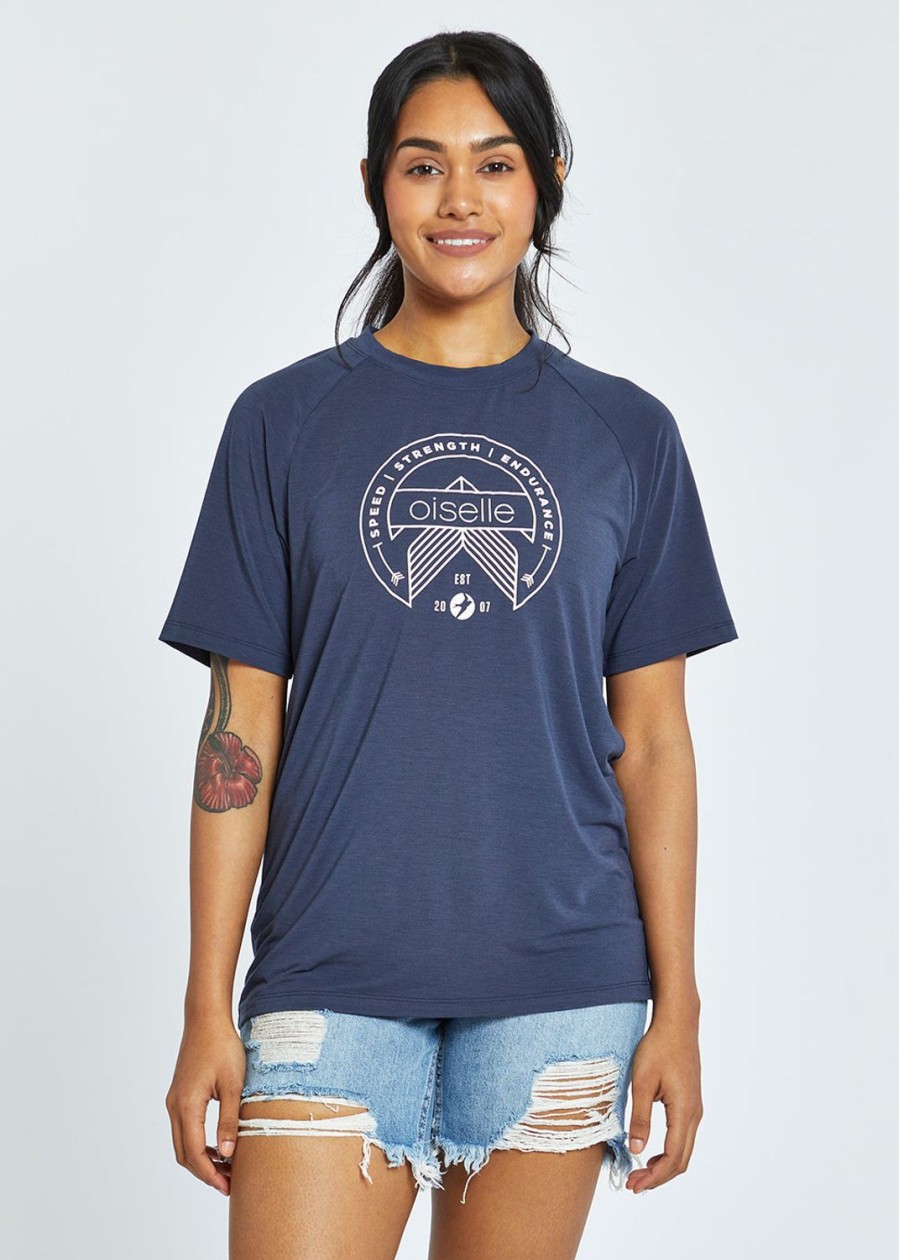 OISELLE Crest Easy Fit Tee Hot