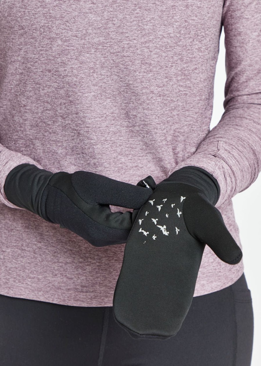 OISELLE Power Move Mittens Black Best