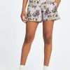 OISELLE Amd Shorts Lavender Flora Print Hot