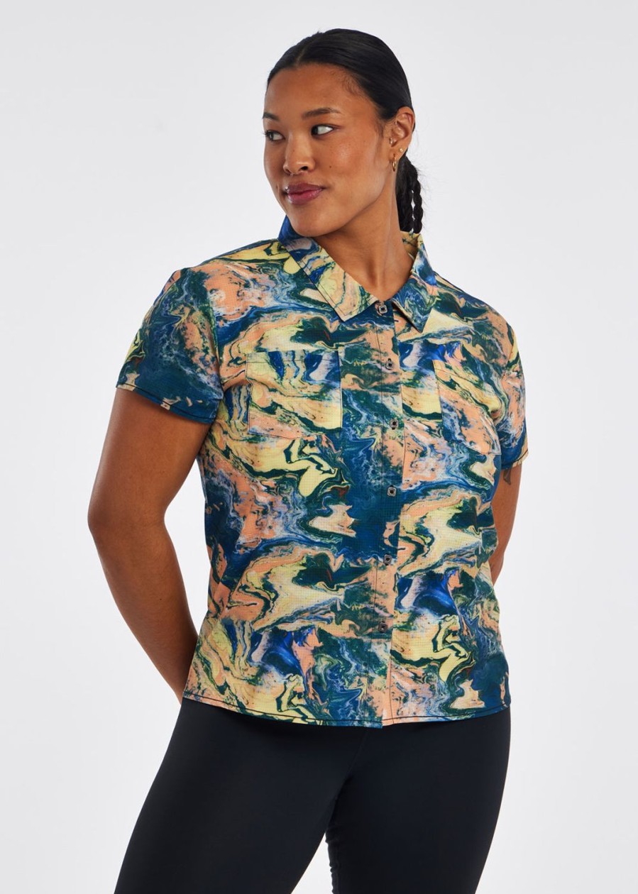 OISELLE Benjamina Button Short Sleeve Wholesale