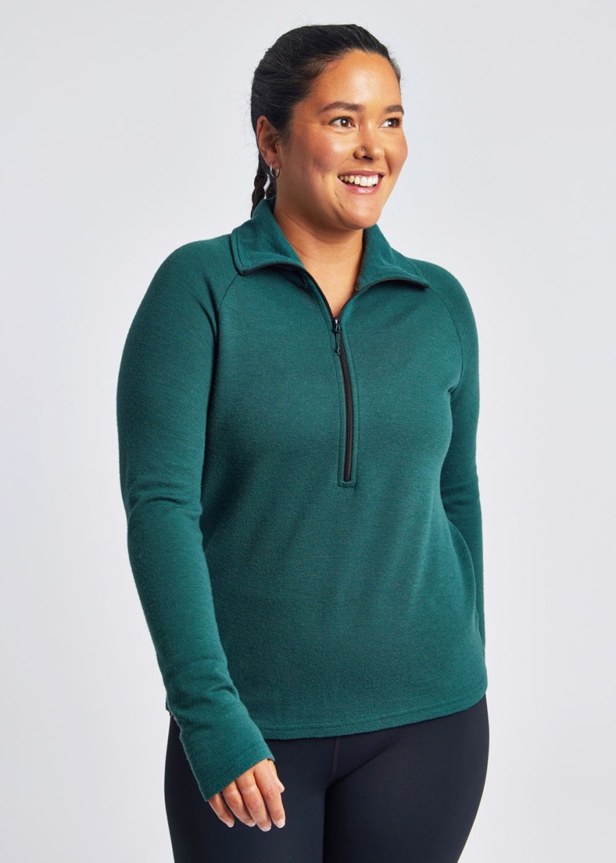 OISELLE Wazzie Wool Jacquard Half Zip Online