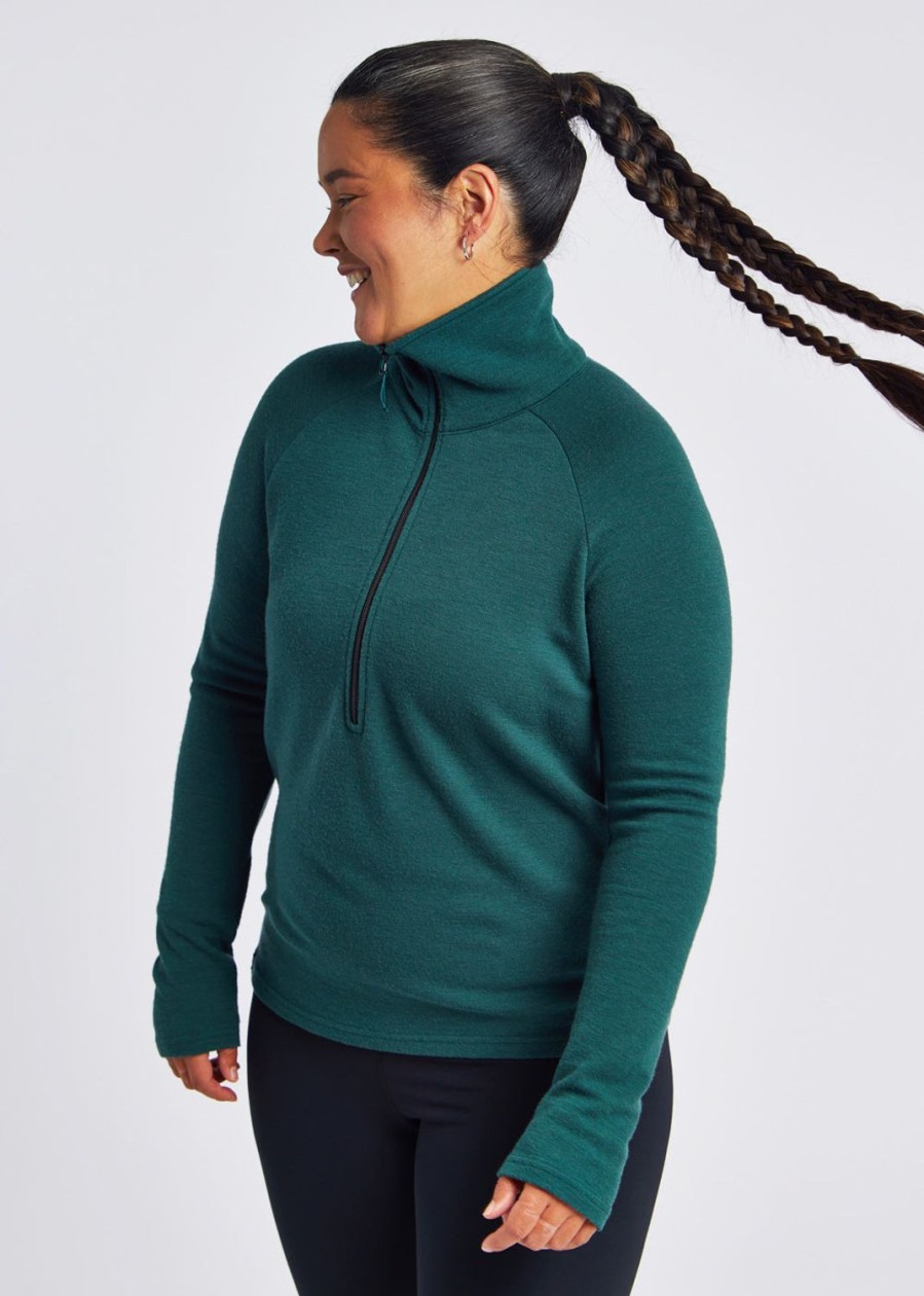 OISELLE Wazzie Wool Jacquard Half Zip Online