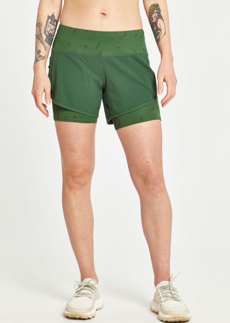 OISELLE Long Track Star Shorts New