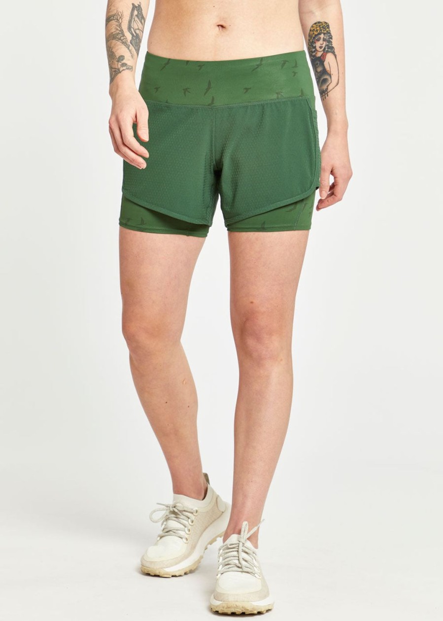 OISELLE Long Track Star Shorts New