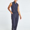 OISELLE Utility Jumpsuit Obsidian Clearance