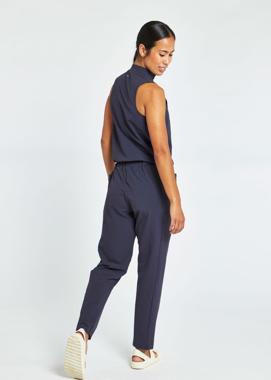 OISELLE Utility Jumpsuit Obsidian Clearance