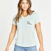 OISELLE R4Aw V-Neck Tee Mist Hot