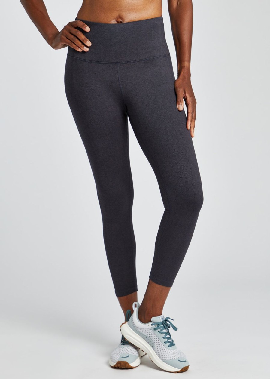 OISELLE Herringbird 3/4 Tights Black Wholesale